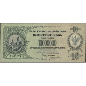 10.000.000 marek polskich 20.11.1923, seria T, numeracj...