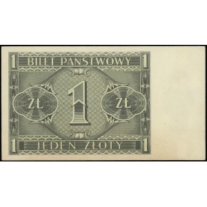 1 złoty 1.10.1938, seria J, numeracja 4957451, Lucow 71...