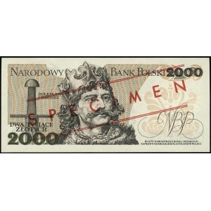 2.000 złotych 1.06.1979, seria U, numeracja 0000171, na...