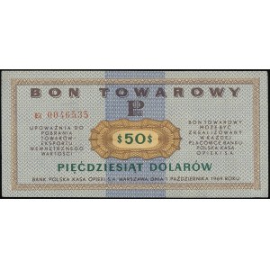 Bank Polska Kasa Opieki SA, bon na 50 dolarów, 1.10.196...