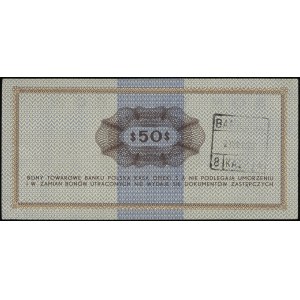 Bank Polska Kasa Opieki SA, bon na 50 dolarów, 1.10.196...