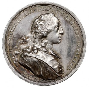 Medal bez daty (1763) r, autorstwa F. A. Schegi upamięt...