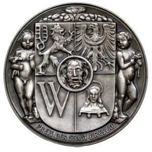 Wrocław - medal nagrodowy z Wystawy Ogrodniczej we Wroc...