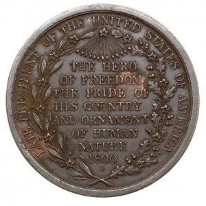 Medal poświęcony prezydentowi USA Jerzemu Waszyngtonowi...