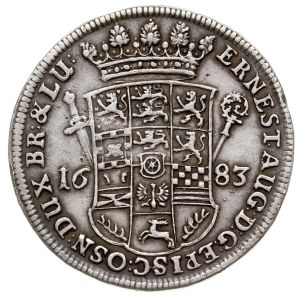 2/3 talara 1683, Zellerfeld, srebro 14.65 g, Dav. 394, ...