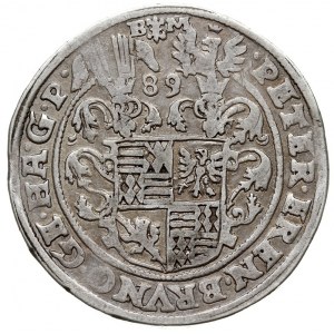 talar 1589, Eisleben, srebro 28.51 g, Dav. 9510, Tornau...