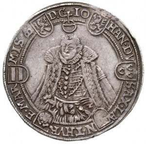talar 1584, Saalfeld, srebro 29.15 g, Dav. 9770, Schnee...