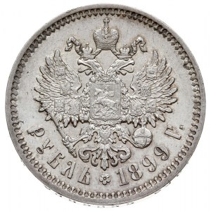 rubel 1899 / (ЭБ), Petersburg, Bitkin 48, Kazakov 166, ...