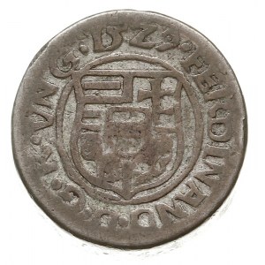 piedfort denara 1529 / KB, Krzemnica, waga 7.44 g, Husz...