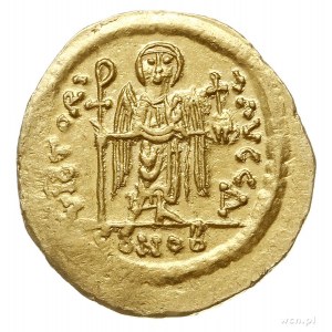 Maurycy Tyberiusz 582-602, solidus, ok. 583-602, Konsta...