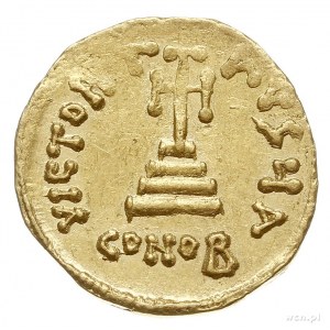 Konstans II 641-668, solidus, 651-654, Konstantynopol, ...