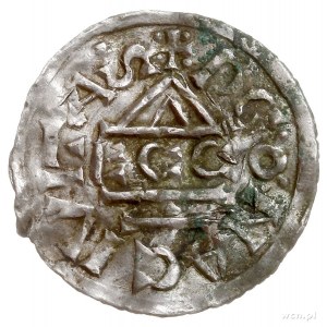 Ratyzbona, Henryk II 1002-1024, denar z lat 1002-1009, ...