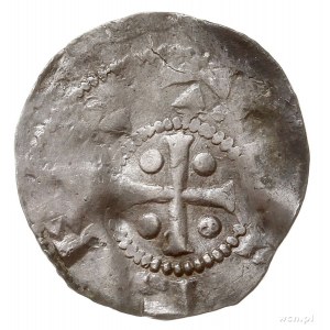 Tiel (Dolna Lotaryngia), Henryk II 1002-1024, denar, Aw...