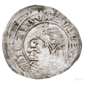 Bolesław III Krzywousty 1107-1138, brakteat protekcyjny...