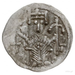 Bolesław IV Kędzierzawy 1146-1173, denar z lat 1157-116...