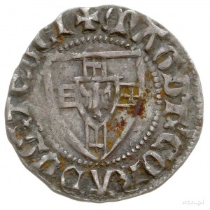 Konrad III von Jungingen 1393-1407, szeląg, Aw: Tarcza ...