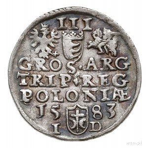 trojak 1583, Olkusz, Iger O.83.3.c (R1) - ale bardzo du...