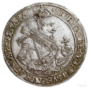 talar 1630, Toruń, Aw: Półpostać króla w prawo i napis ...