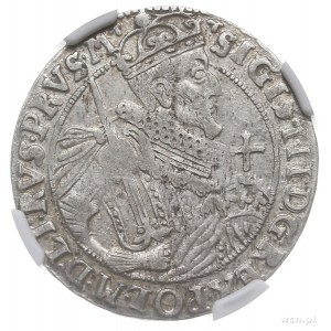 ort 1624, Bydgoszcz, moneta w pudełku NGC z certyfikate...