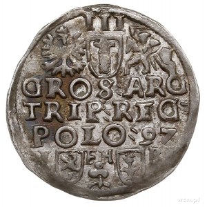 trojak 1597, Poznań, Iger P.97.2.g/j, patyna