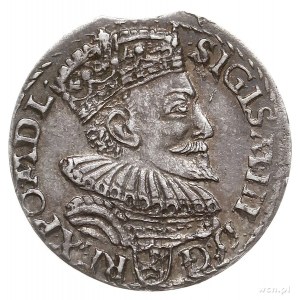 trojak 1593, Malbork, Iger M.93.1.a, moneta wybita z kr...