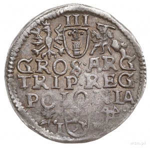 trojak 1595, Wschowa, data obok głowy króla, Iger W.95....