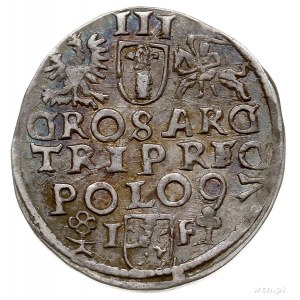 trojak 1597, Wschowa, Iger W.97.1.g, delikatna patyna