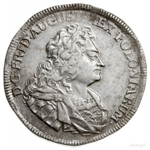 2/3 talara (gulden) 1724, Drezno, Kahnt 129, Dav. 826, ...
