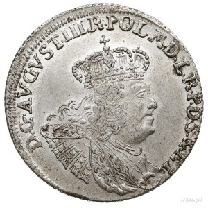 złotówka = 30 groszy (gulden) 1762, Gdańsk, Kahnt 719 w...