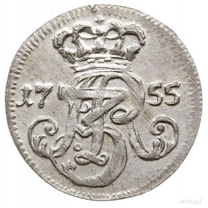 trojak 1755, Gdańsk Iger G 55.2.a (R), Kahnt 733