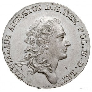 półtalar 1781, Warszawa, srebro 14.02 g, Plage 367, w c...