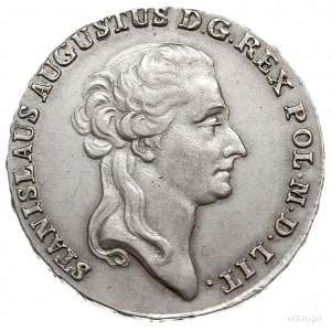 półtalar 1788, Warszawa, srebro 13.77 g, Plage 371, bar...