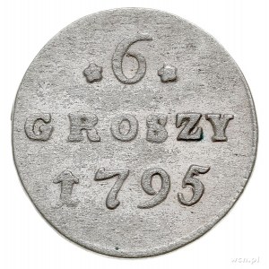 6 groszy 1795, Warszawa, Plage 212