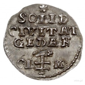 szeląg 1793, Gdańsk, czyste srebro 0.53 g, Plage 491, b...
