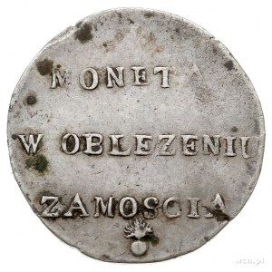 2 złote 1813, Zamość, w dacie cyfry 1 i 3 ściśnięte, Pl...