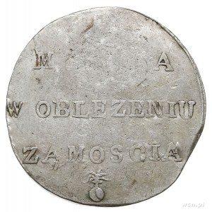 2 złote 1813, Zamość, odmiana z odwróconą literą D w wy...