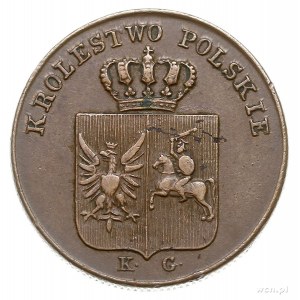 3 grosze polskie 1831, Warszawa, odmiana z prostymi łap...