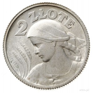 2 złote 1924, Paryż, róg i pochodnia, Parchimowicz 109a...