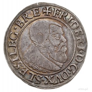 Fryderyk II 1488-1505-(1547), grosz 1542, Legnica, F.u....