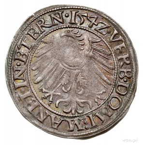Fryderyk II 1488-1505-(1547), grosz 1542, Legnica, F.u....