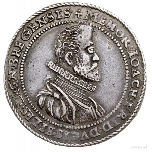 Joachim Fryderyk 1586-1602, półtalar pośmiertny 1602, Z...