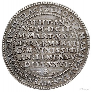 Joachim Fryderyk 1586-1602, półtalar pośmiertny 1602, Z...