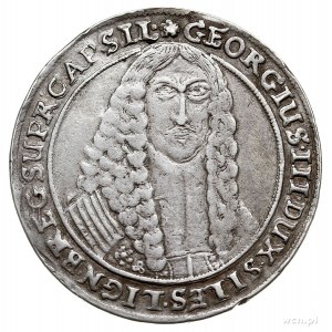 Jerzy III Brzeski 1654-1664, ćwierćtalar pośmiertny 166...