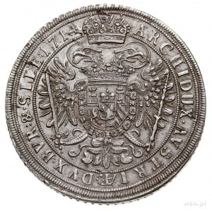 Karol VI 1711-1740, talar 1714, Wrocław, Aw: Popiersie ...