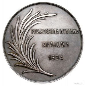 Powszechna Wystawa Krajowa we Lwowie 1894 r., medal aut...
