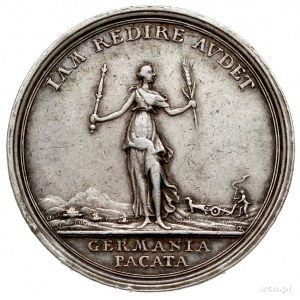 Fryderyk II Wielki, medal autorstwa Oexleina na pokój w...
