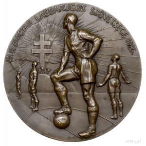 medal na 25 lecie Węgierskiego Związku Piłkarskiego 190...