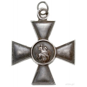 Krzyż św. Jerzego, 4. stopień, srebro 9.95 g, 34 x 34 m...