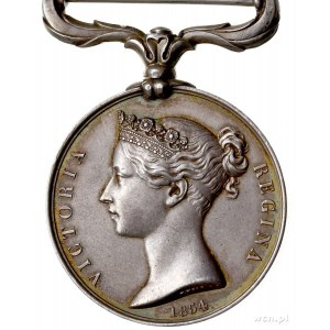 medal Za Wojnę Krymską 1854-1856, srebro 35.00 g, 36 mm...
