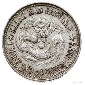 Kiang Nan- prowincja, 20 centów 1898, Kann 72, rzadkie